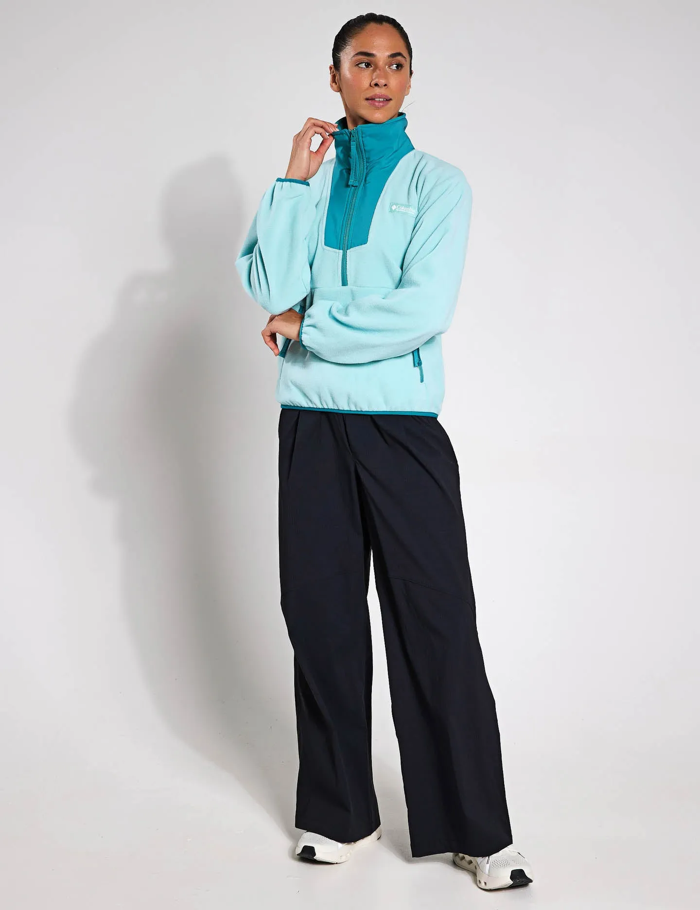 Sequoia Grove 1/2-Zip Fleece - Spray/Türkis