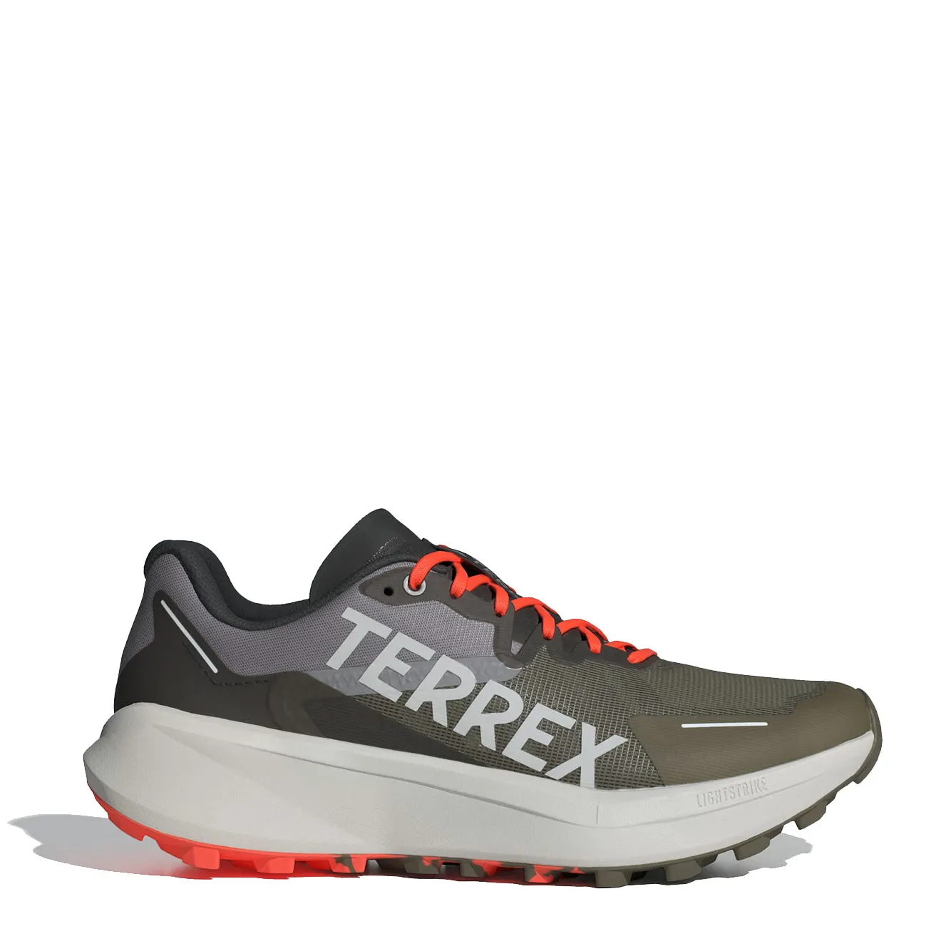 Adidas Terrex Herren Adidas Terrex Agravic 3 Trail Running Schuhe Olive Strata / Grau One / Semi Impact Orange