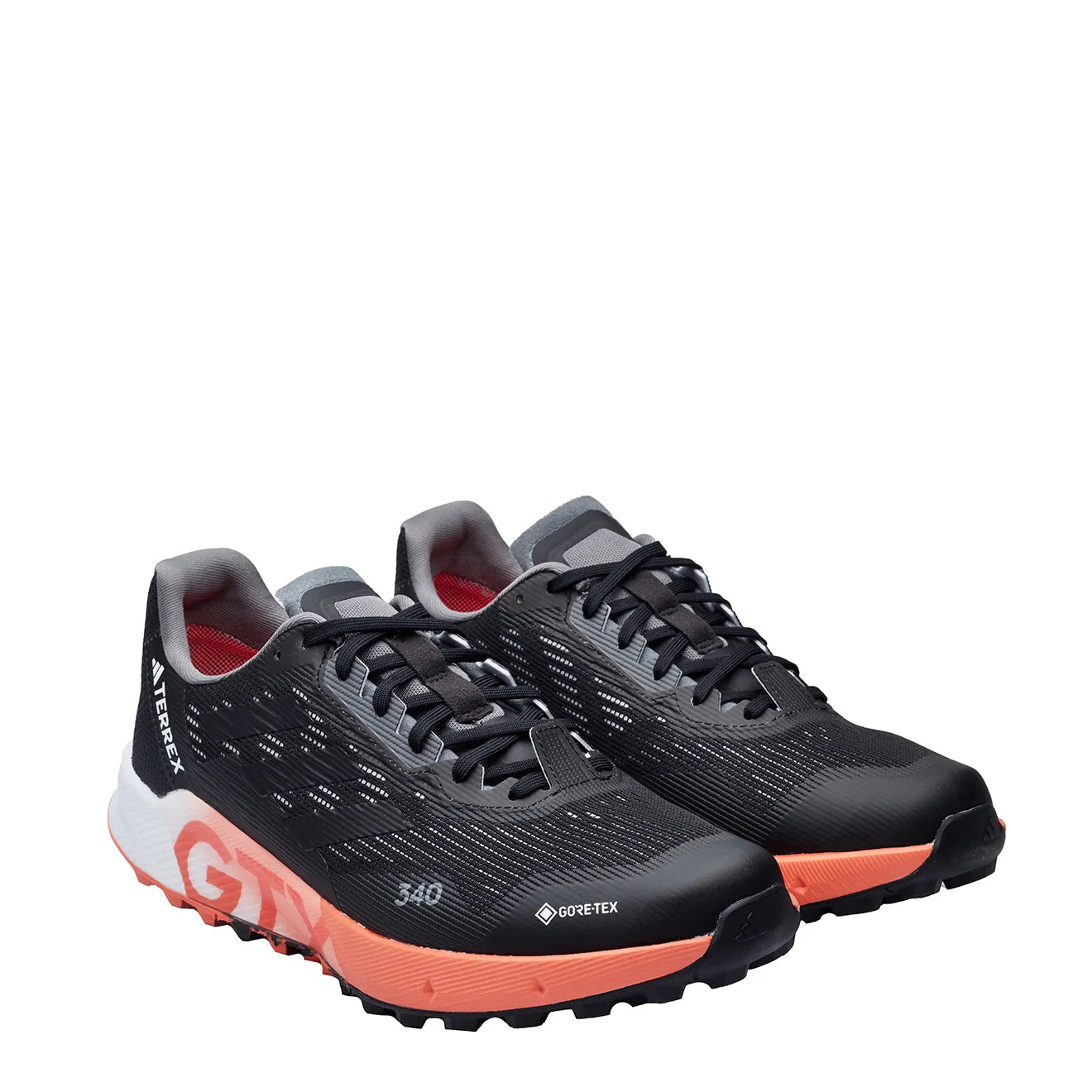 Schuhe Adidas Terrex Herren Adidas Terrex Agravic Flox 2 Gore-Tex Schwarz / Schwarz / Impora