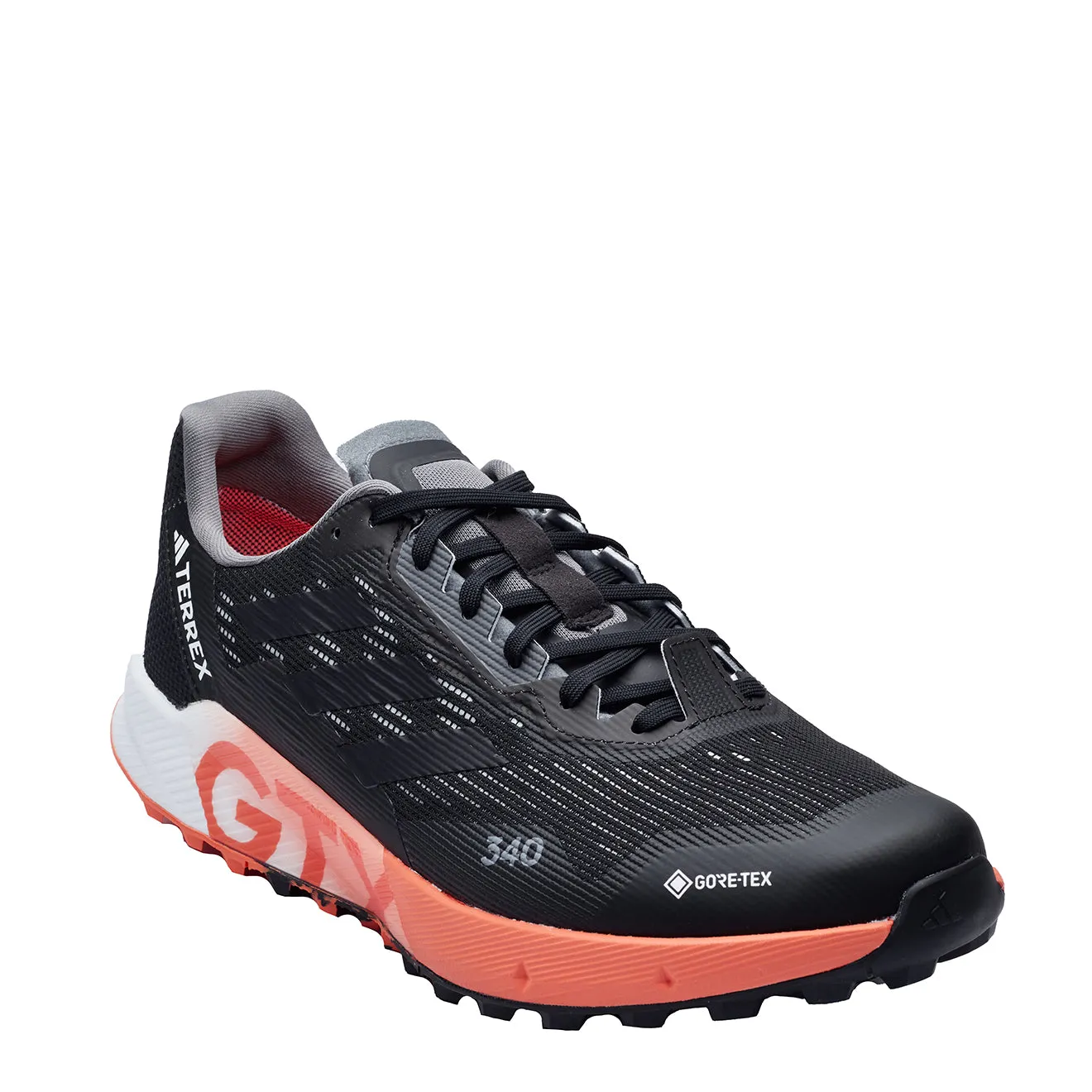 Schuhe Adidas Terrex Herren Adidas Terrex Agravic Flox 2 Gore-Tex Schwarz / Schwarz / Impora