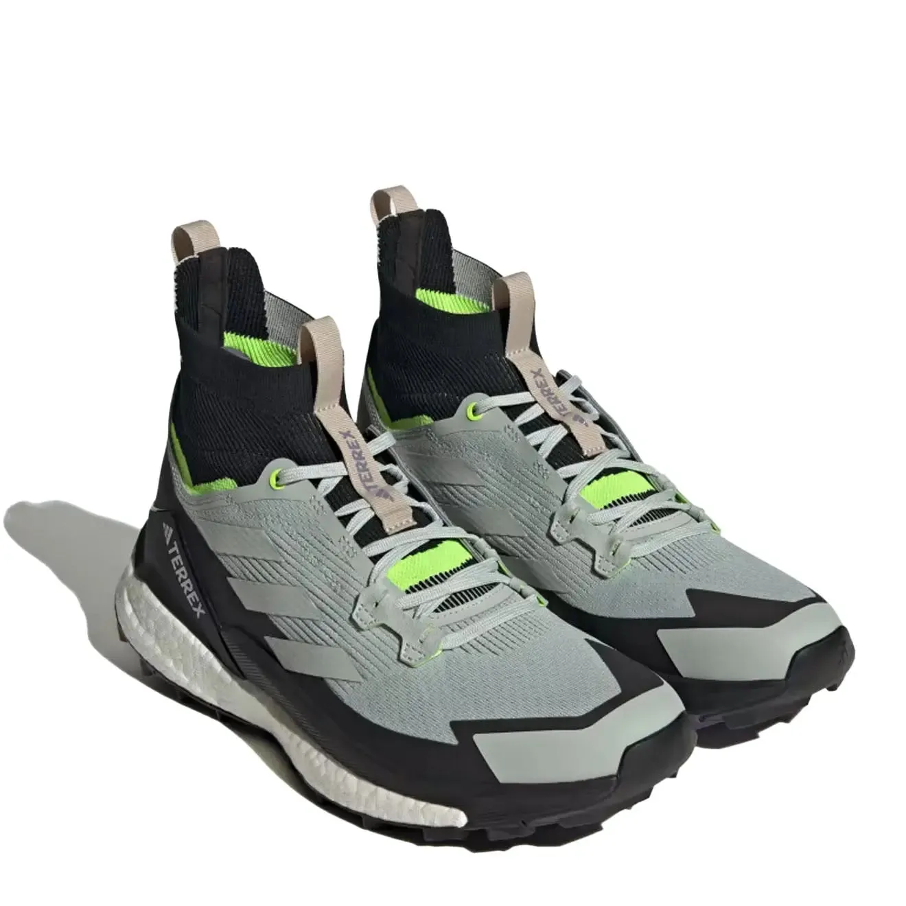 Adidas Terrex Herren Adidas Terrex Free Hiker 2.0 Wander Schuhe Wonder Silver / Wonder Silver / Lucid Lemon