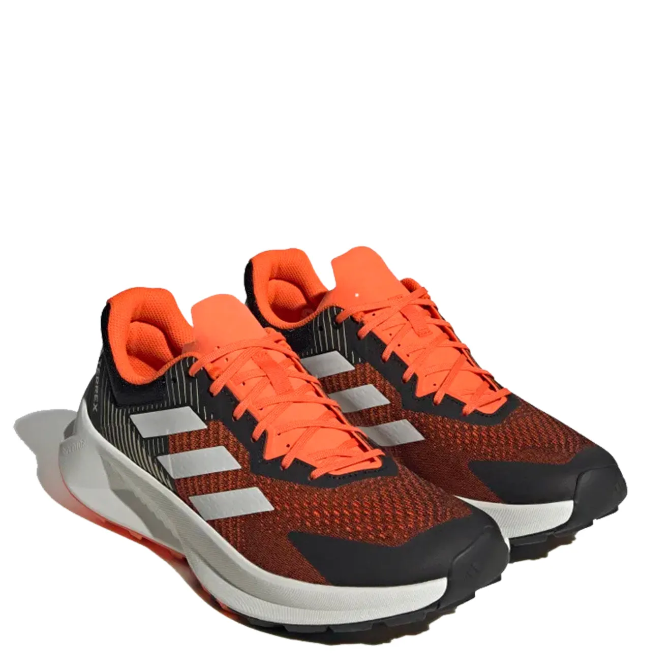 Adidas Terrex Herrenschuhe Adidas Terrex Soulstride Flow Trainers Schwarz / Weiß / Impora