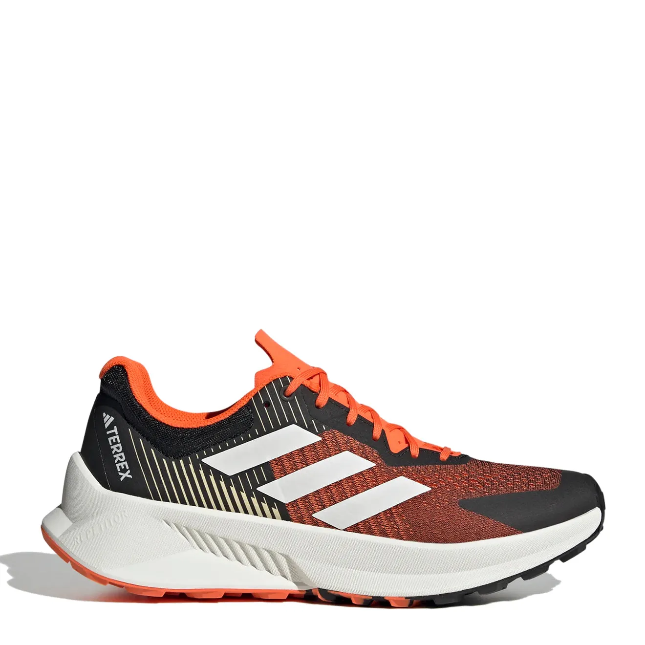 Adidas Terrex Herrenschuhe Adidas Terrex Soulstride Flow Trainers Schwarz / Weiß / Impora