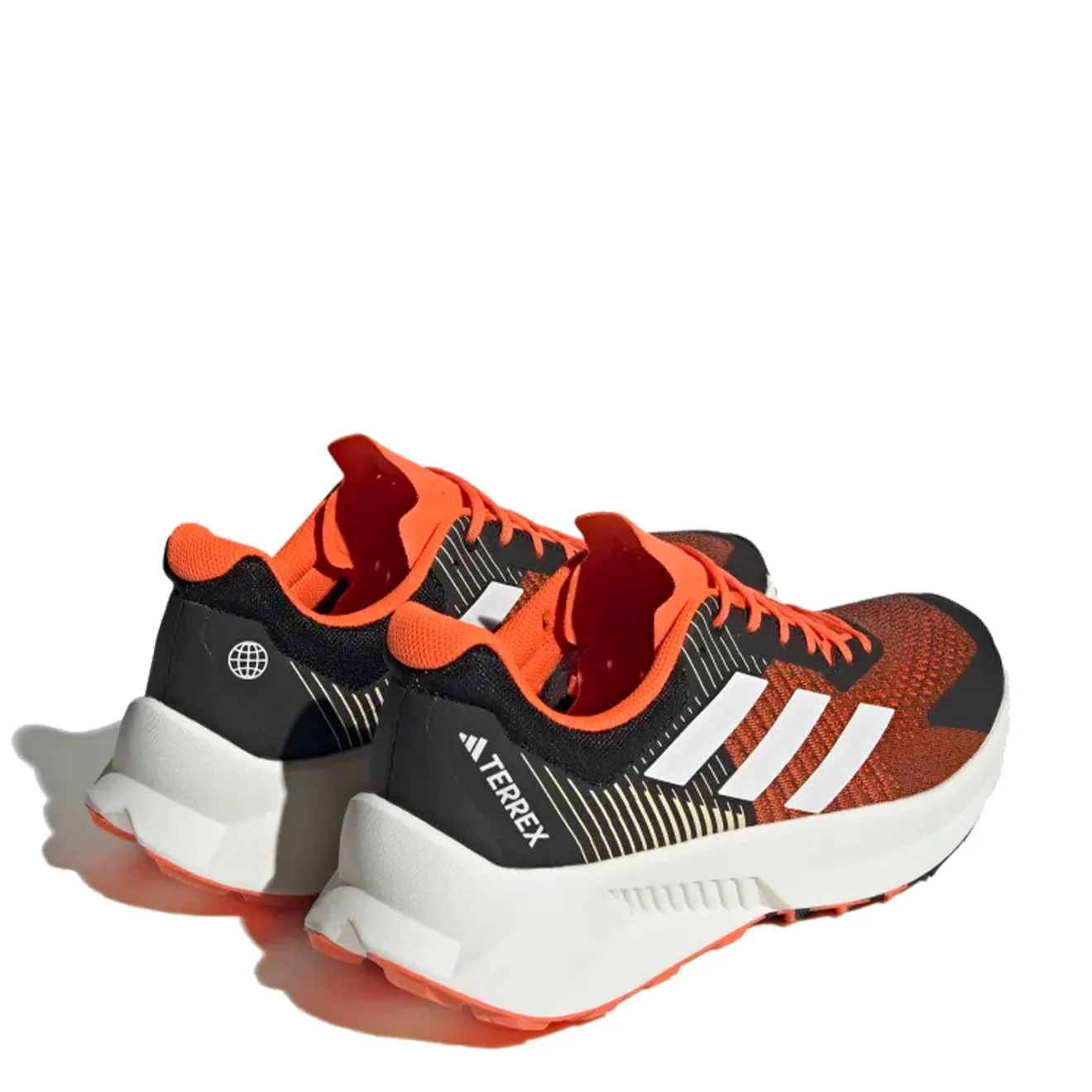 Adidas Terrex Herrenschuhe Adidas Terrex Soulstride Flow Trainers Schwarz / Weiß / Impora
