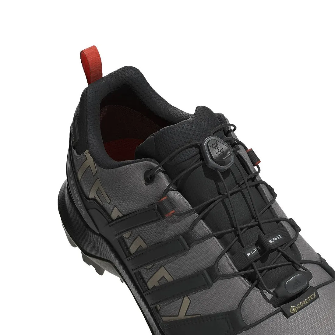 Adidas Terrex Herren Adidas Terrex Swift R2 Gore-Tex Wander Schuhe Anthrazitgrau / Core Schwarz / Olive Stratus