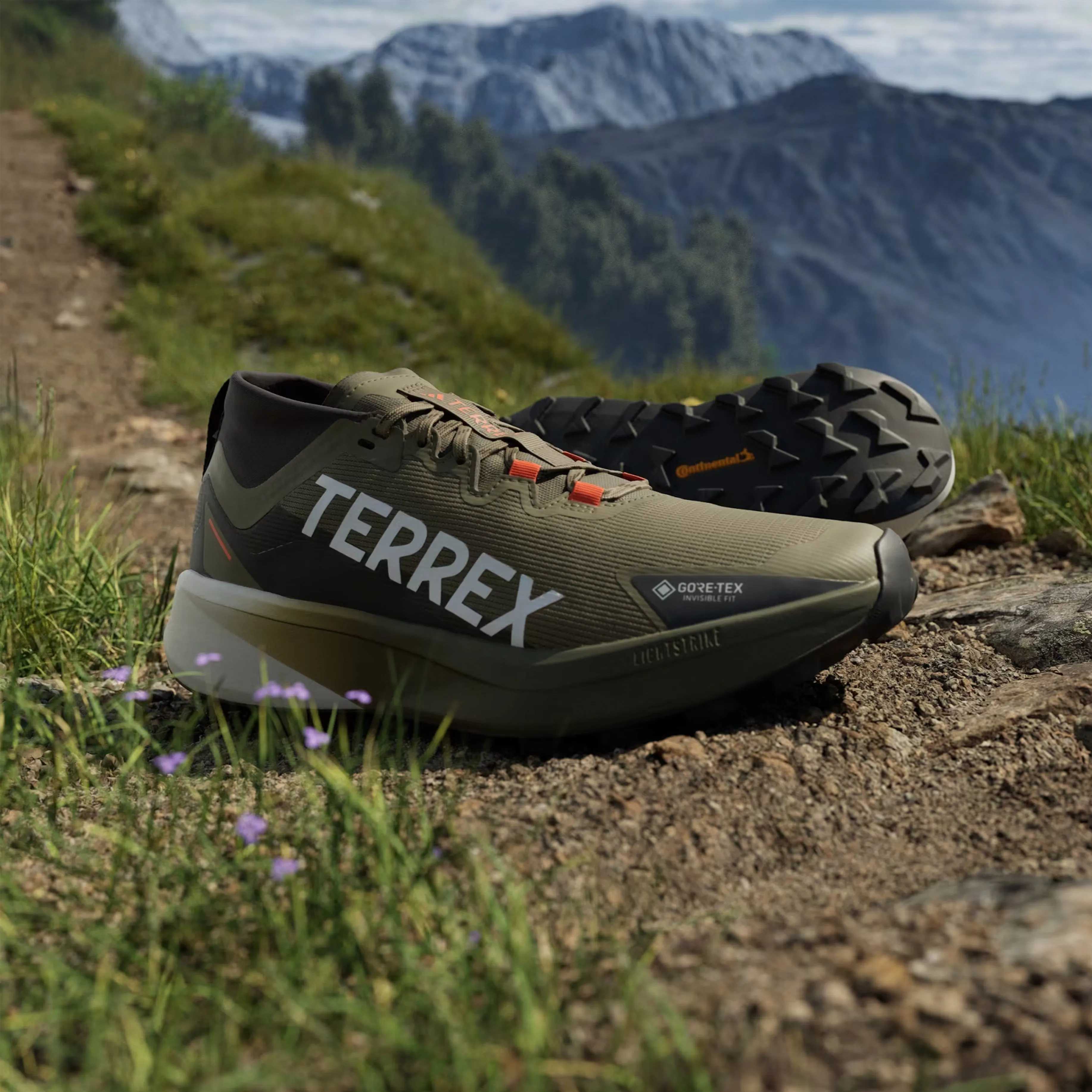Adidas Terrex Herren Trailrunning-Schuhe Agravic Schwarz / Grün