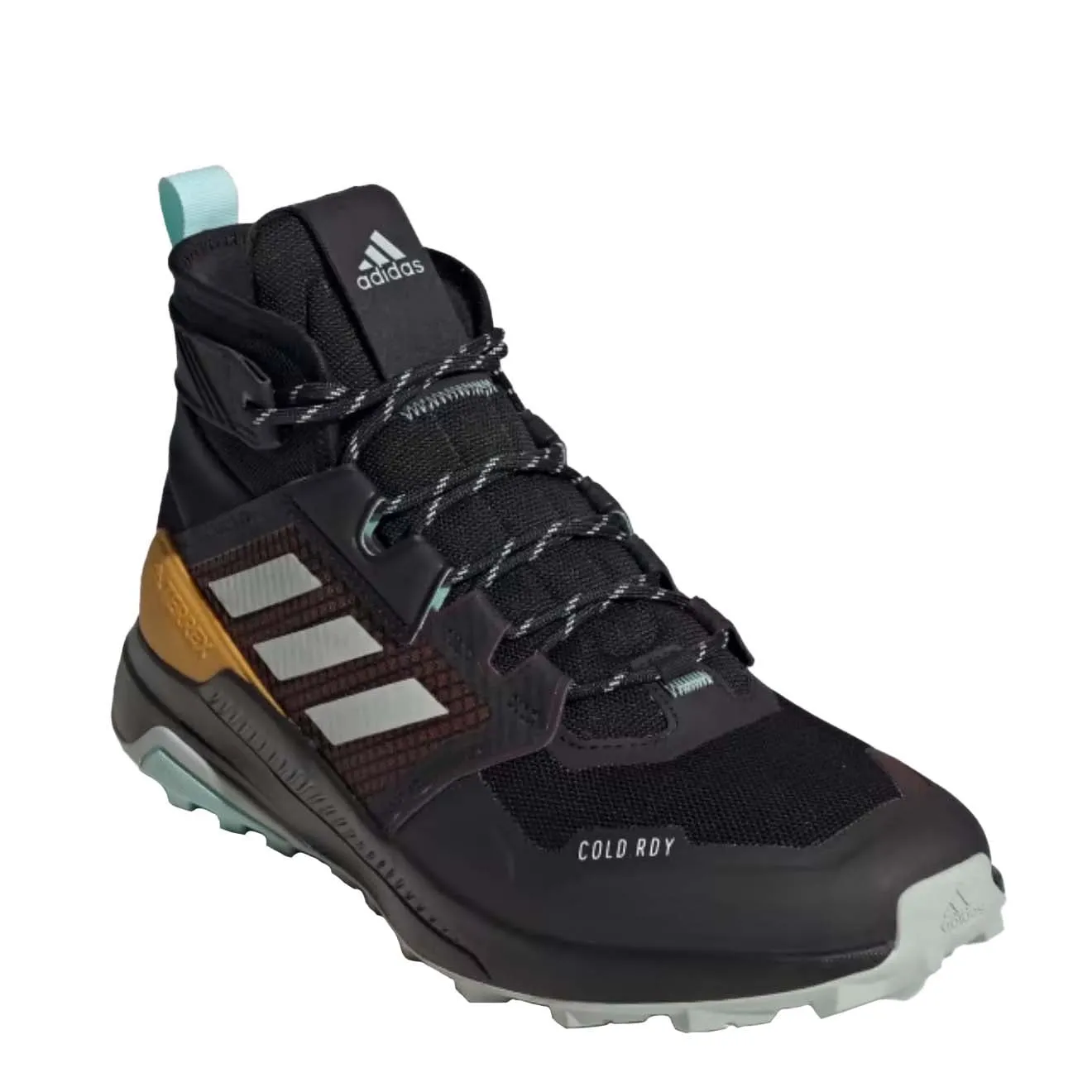 Adidas Terrex Herren Adidas Terrex Trailmaker Mid Cold.Rdy Wanderstiefel Schattenbraun / Wundersilber / Halbblitz Aqua