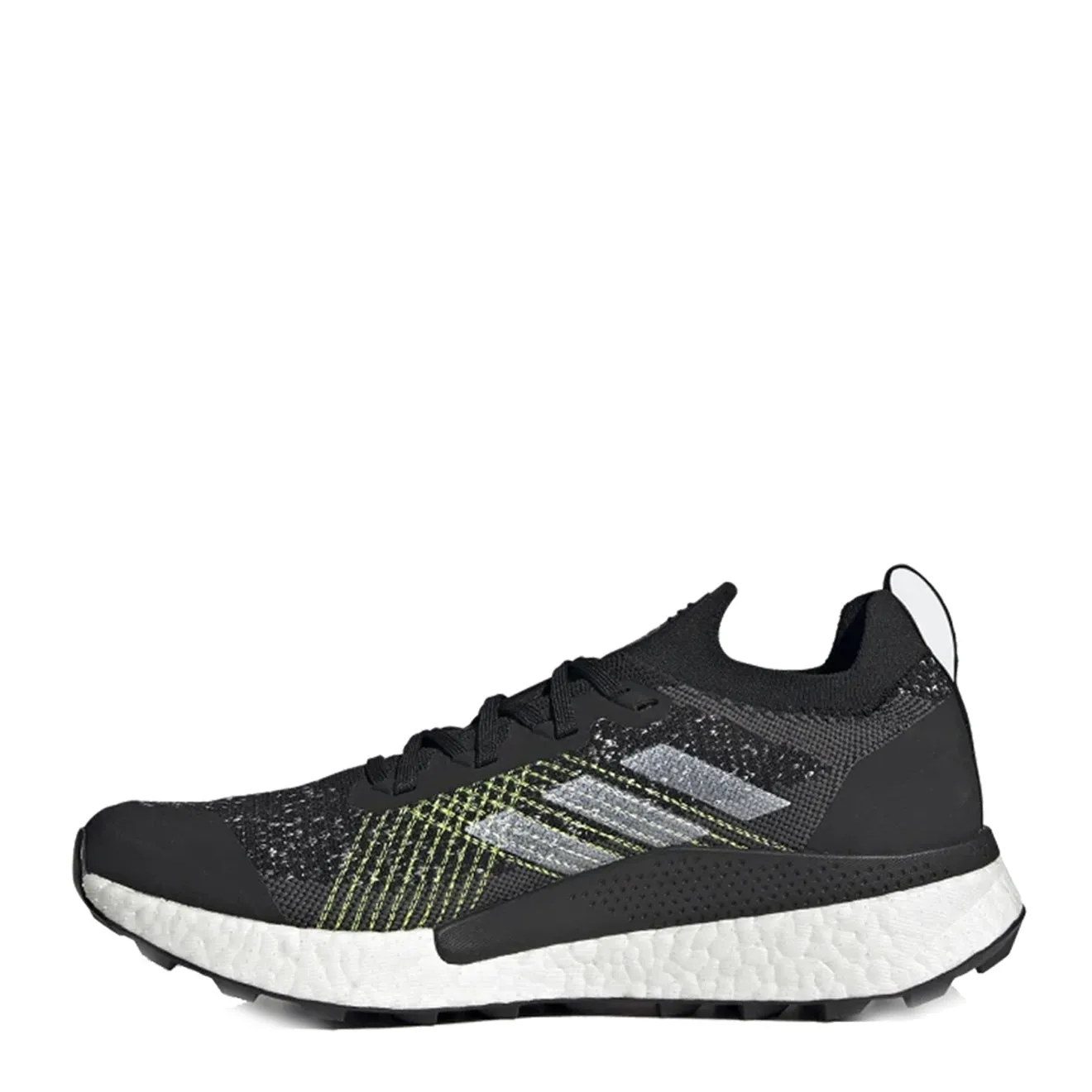 Adidas Terrex Herren Adidas Terrex Two Ultra Trail Running Schuhe Core Schwarz / Cloud Weiß / Solar Gelb