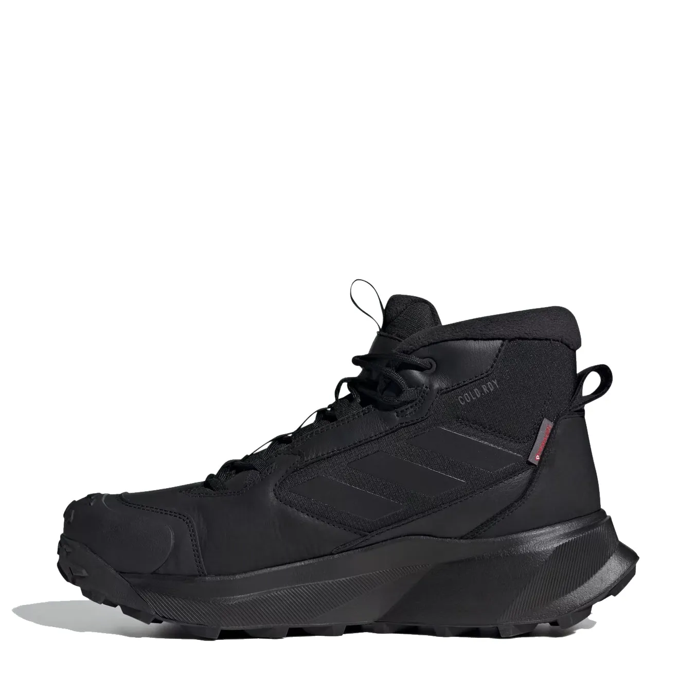 Adidas Terrex Herren Adidas Terrex Winter Leder Stiefel Mid Cut Core Schwarz / Core Schwarz / Grau Vier