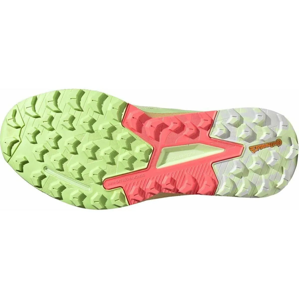 Schuhe Adidas Damen adidas Terrex Agravic Flow 2 Damen Trailrunning-Schuhe - Gelb