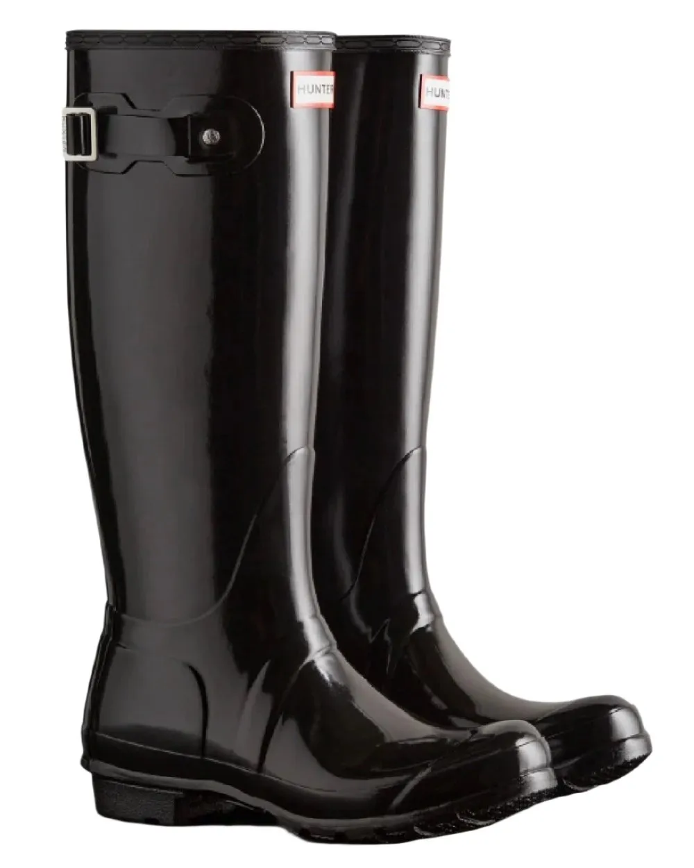 Hunter Stiefel Hunter Damen Original Hochglanz Gummistiefel
