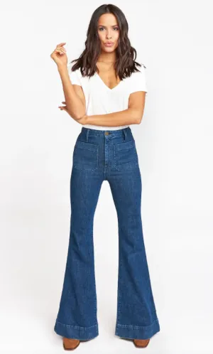 Show Me Your Mumu Farrah Weite Hose - Endverkauf 25% Rabatt im Warenkorb