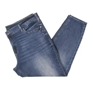 Silver Jeans Co. Damen Plus High Rise Verwaschene Skinny Jeans