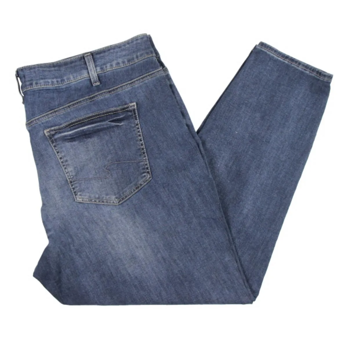 Silver Jeans Co. Damen Plus High Rise Verwaschene Skinny Jeans