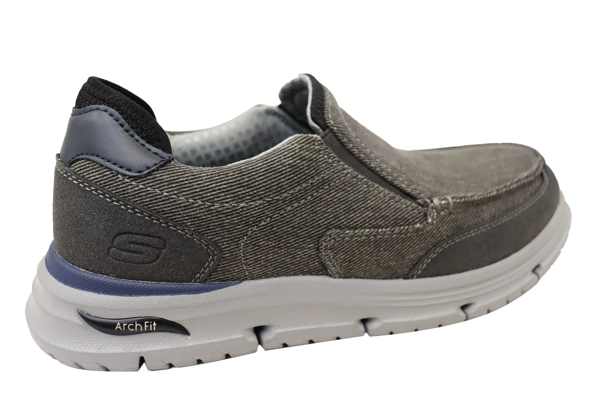 Skechers Herren Arch Fit Vortell Rothler Bequeme Schlupfschuhe Skechers Schuhe