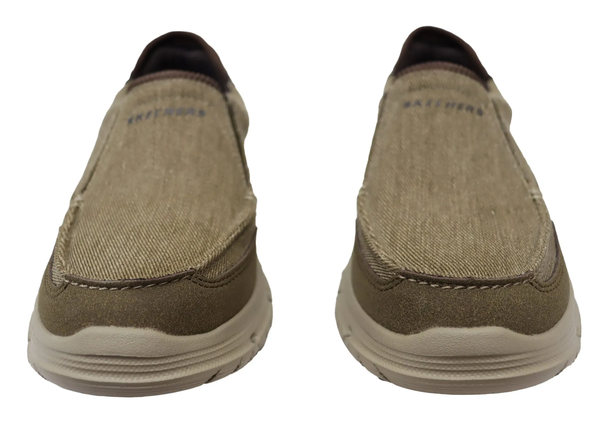 Skechers Herren Arch Fit Vortell Rothler Bequeme Schlupfschuhe Skechers Schuhe