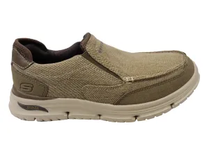 Skechers Herren Arch Fit Vortell Rothler Bequeme Schlupfschuhe Skechers Schuhe