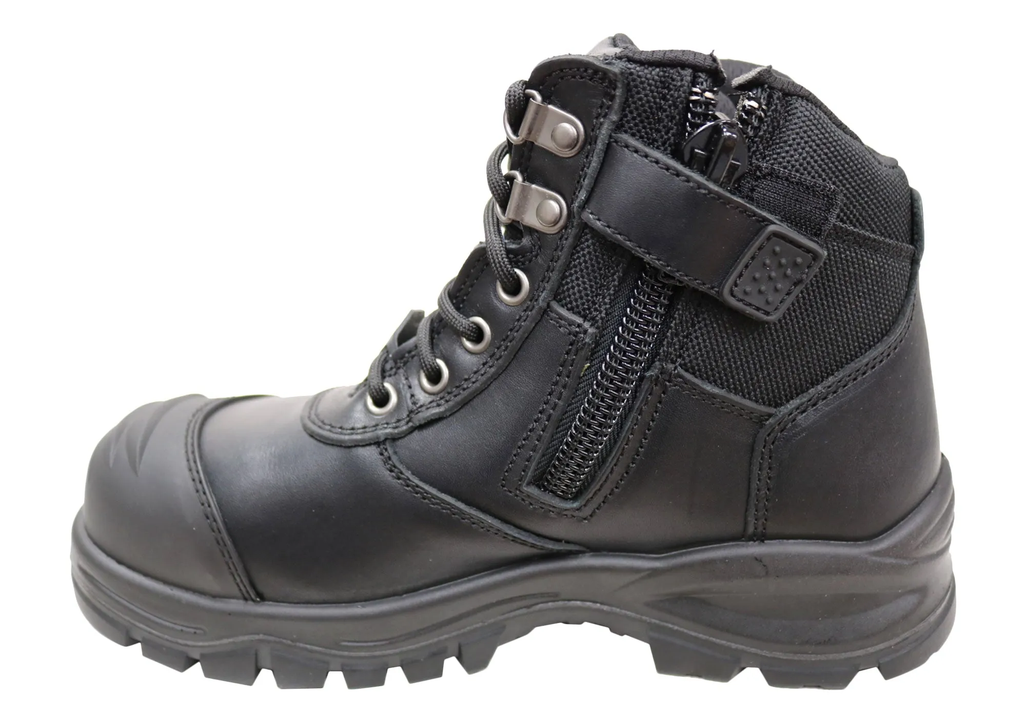 Skechers Herren Leder Arbeitsschuhe mit Composite-Zehenschutzkappe Skechers Schuhe