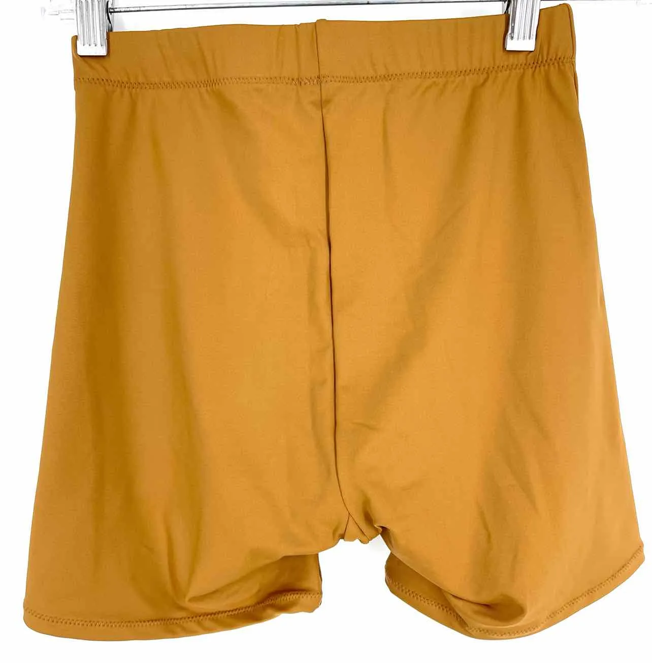 Skims Größe XS Beige Einfarbige Activewear-Shorts
