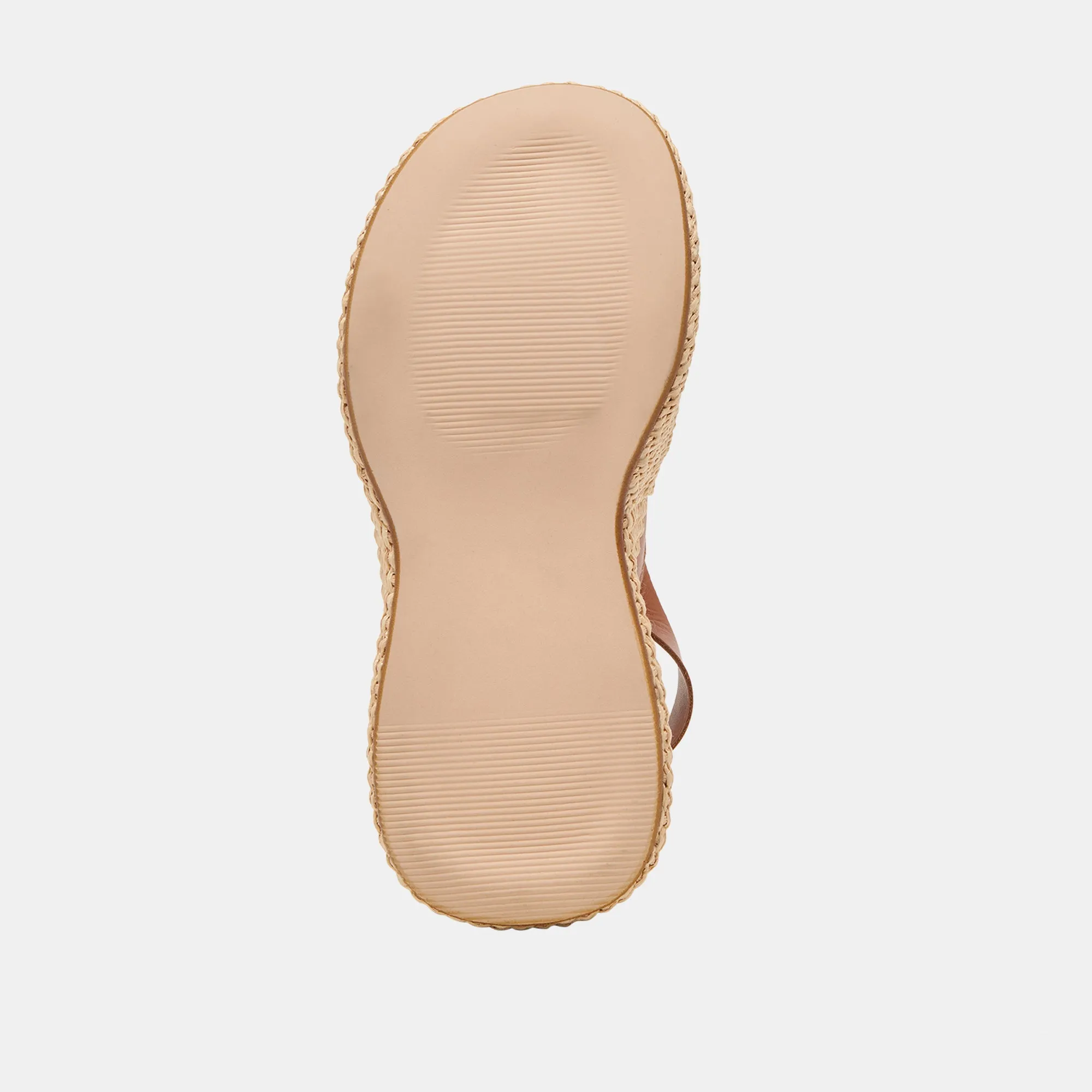 SKYLAR KEILABSÄTZE BRAUNES LEDER