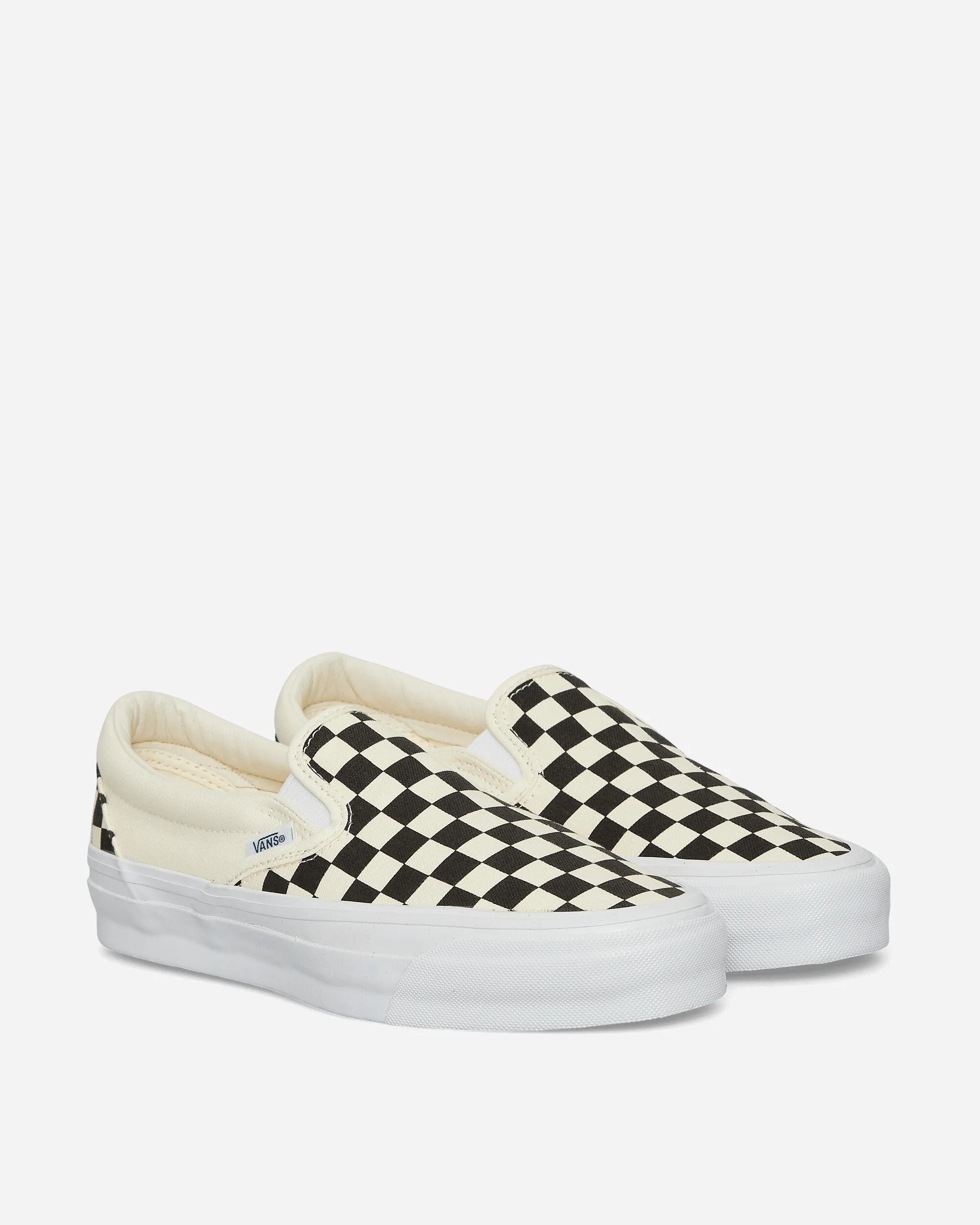 Slip-On Reissue LX 98 Sneakers Schachbrettmuster Schwarz / Off White