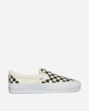 Slip-On Reissue LX 98 Sneakers Schachbrettmuster Schwarz / Off White