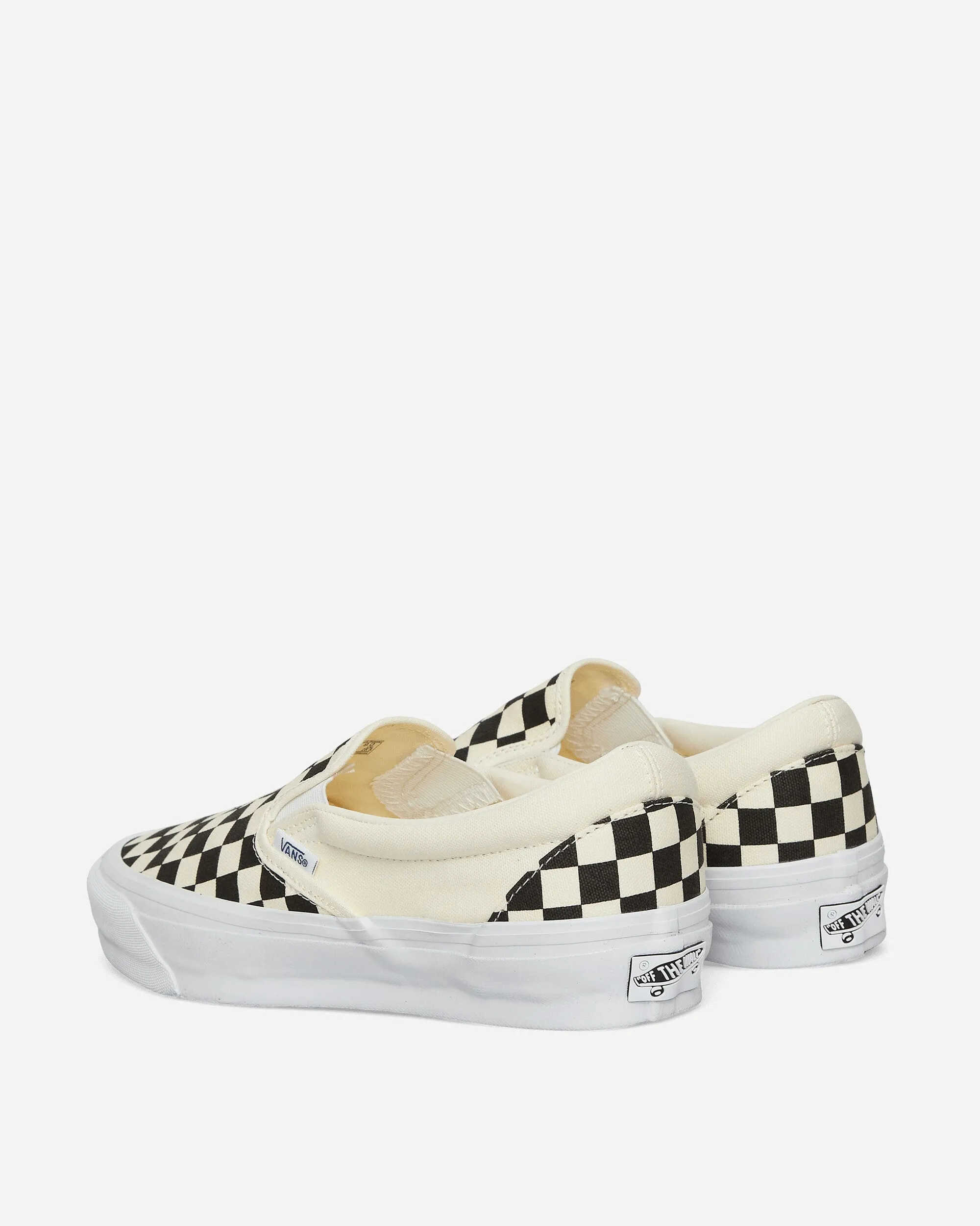 Slip-On Reissue LX 98 Sneakers Schachbrettmuster Schwarz / Off White