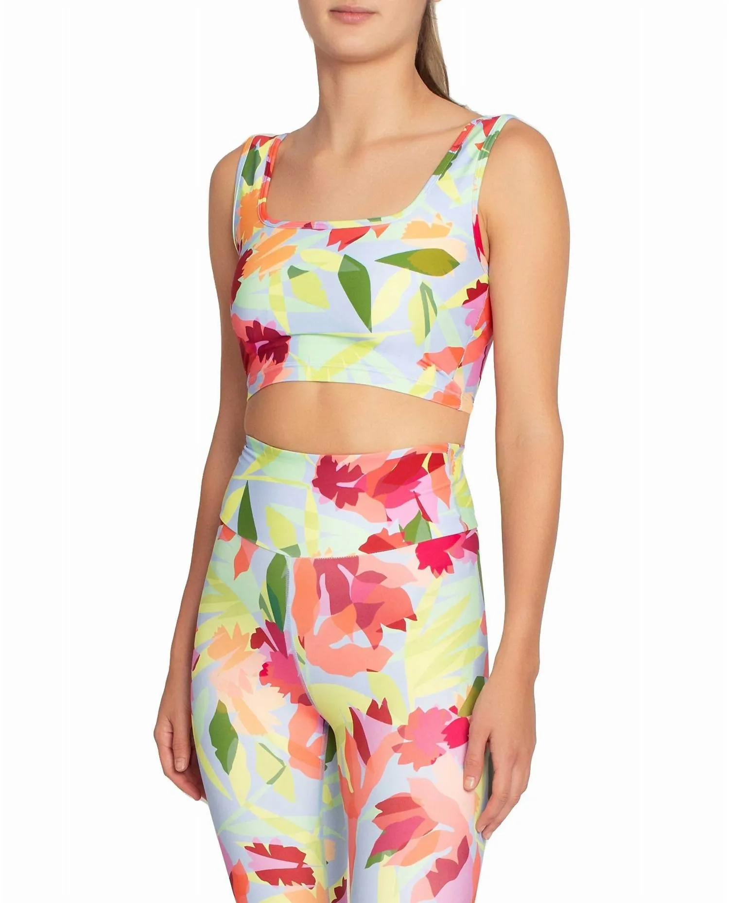 Sport-BH-Top in Oasis Hellblau
