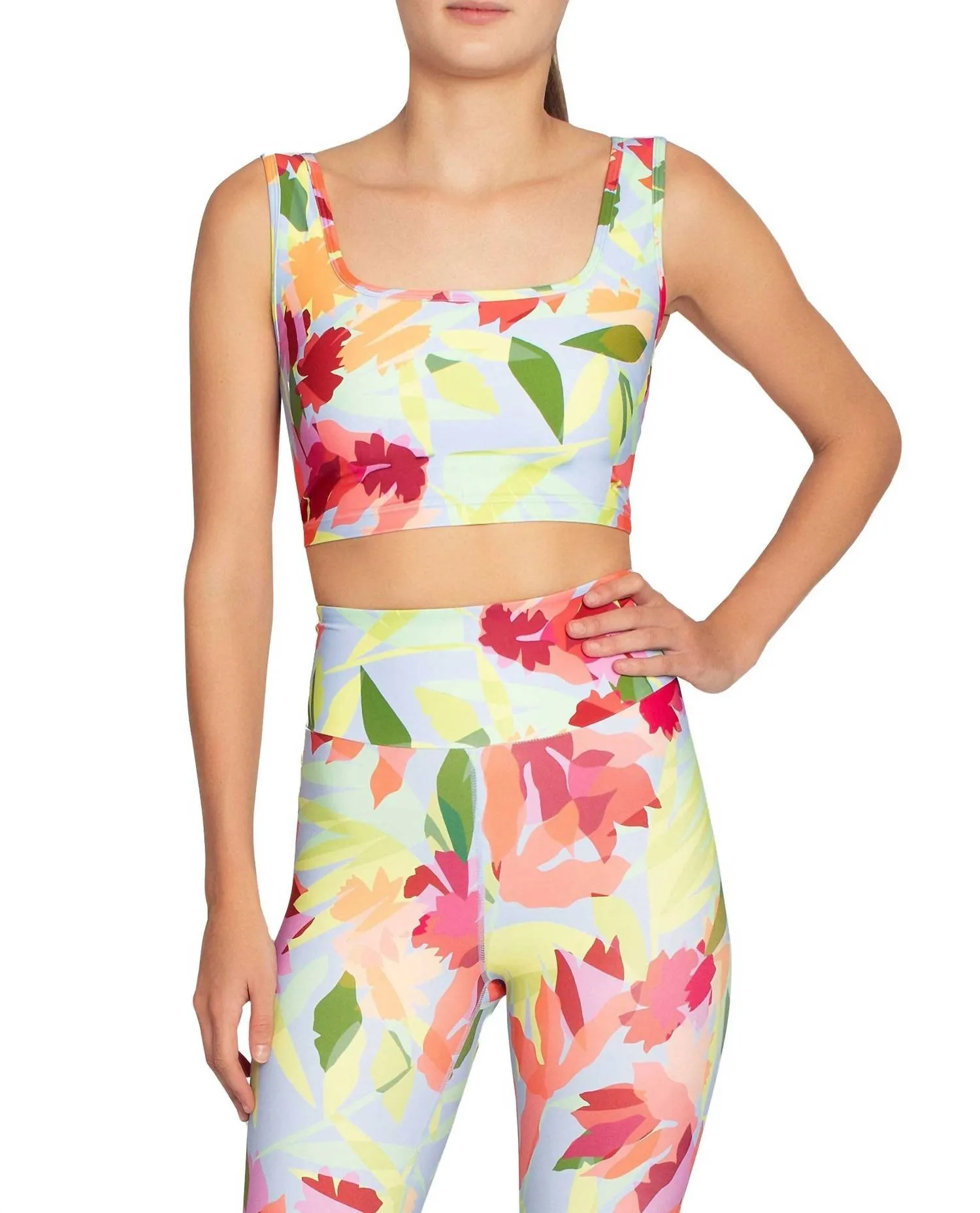 Sport-BH-Top in Oasis Hellblau