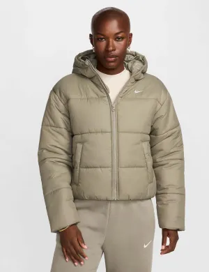 Sportswear Klassische Therma-Fit Daunenjacke mit Kapuze - Hell Army/Weiß