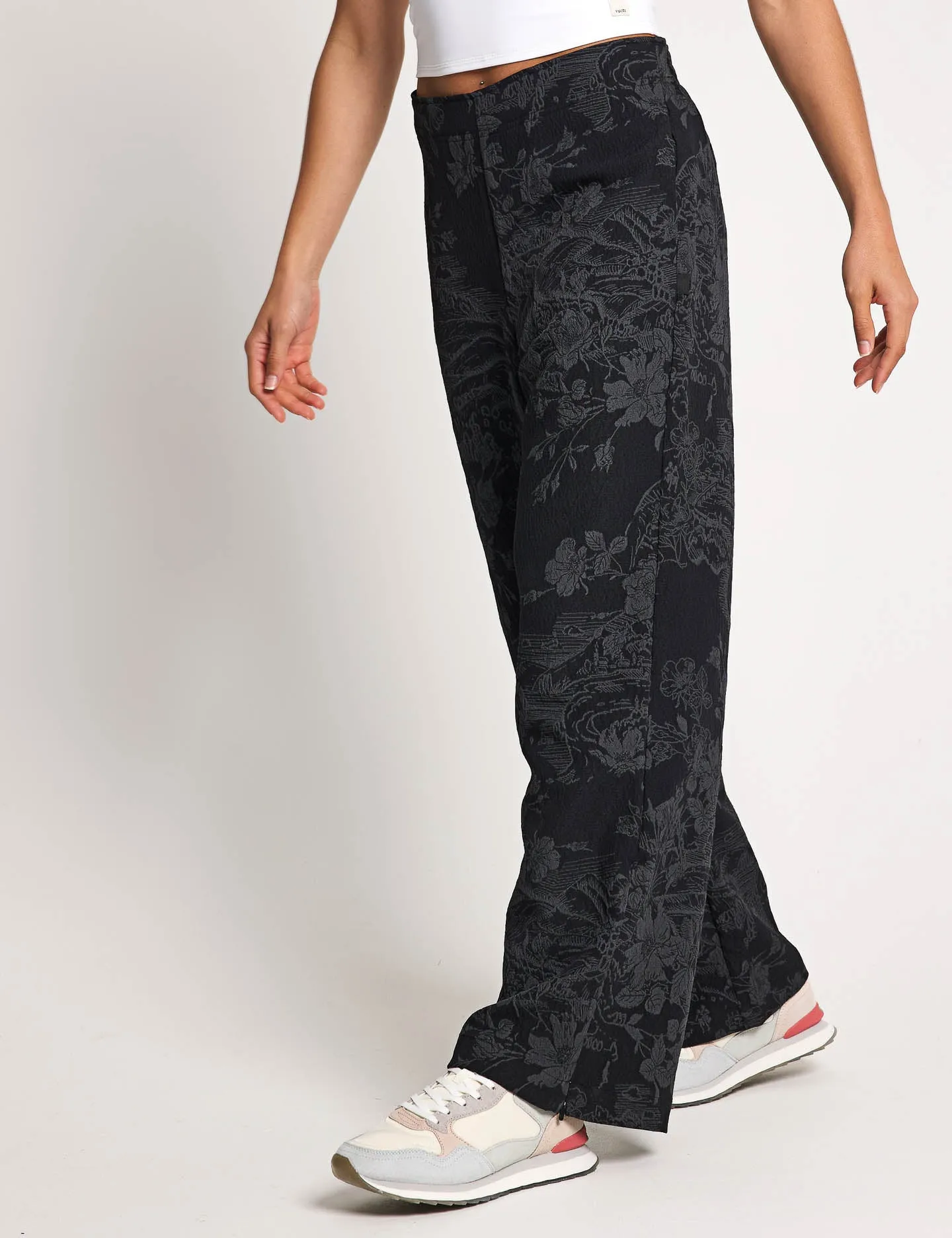 Sportswear-Kollektion Jacquard-Jogginghose - Schwarz/Anthrazit