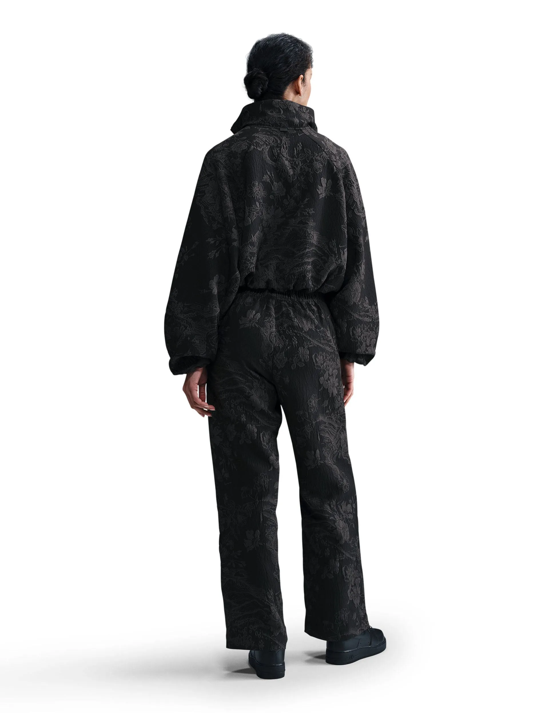 Sportswear-Kollektion Jacquard-Jogginghose - Schwarz/Anthrazit