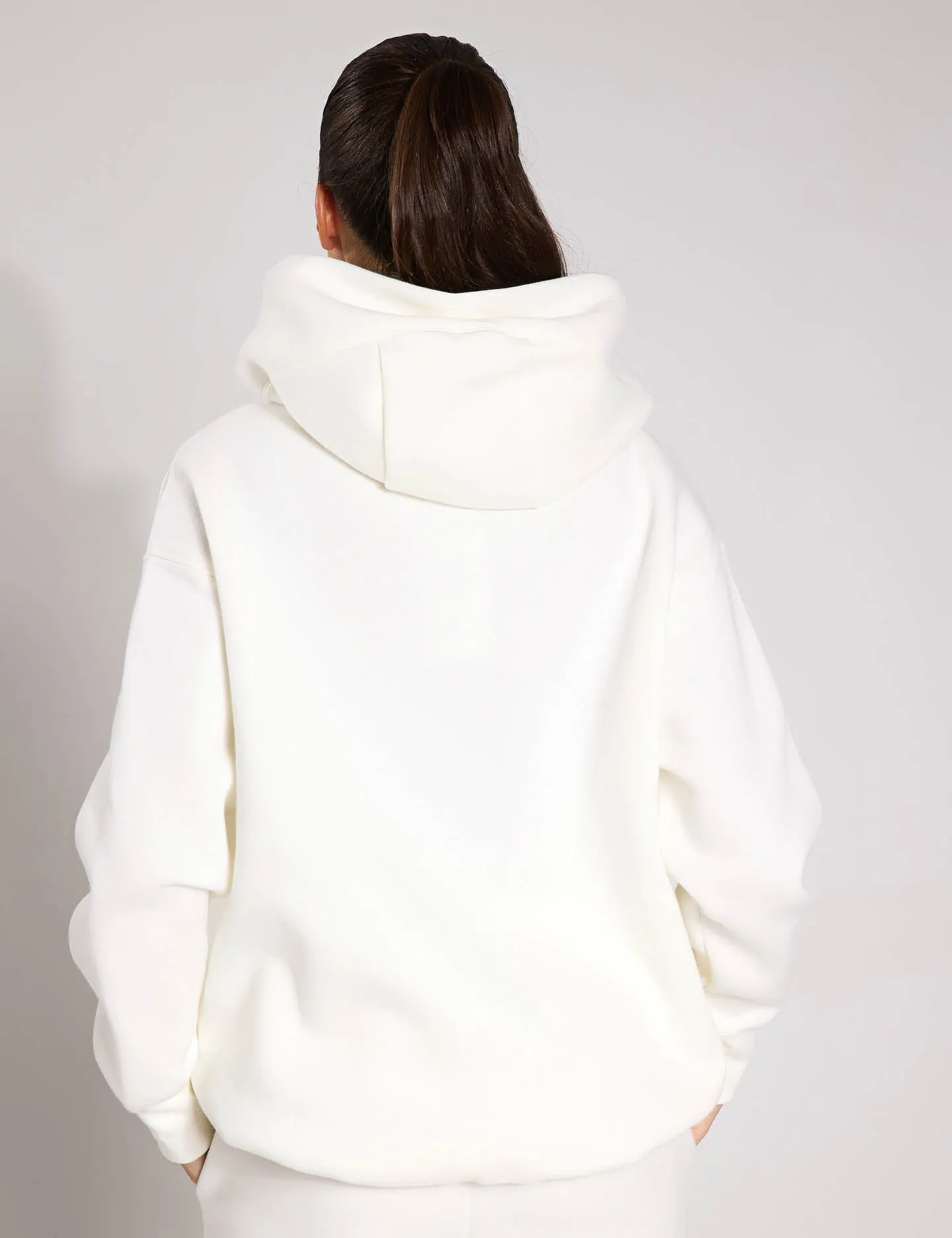 Sportswear Phoenix Fleece Übergroße Kapuzenjacke - Segel/Schwarz
