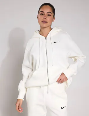 Sportswear Phoenix Fleece Übergroße Kapuzenjacke - Segel/Schwarz