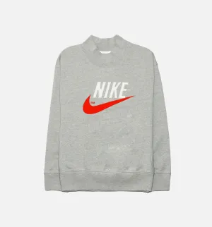 Sportswear-Trend Überhemd Herren Crew - Grau Melange