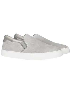 Stevens Slip-On Sneaker Hellgrau