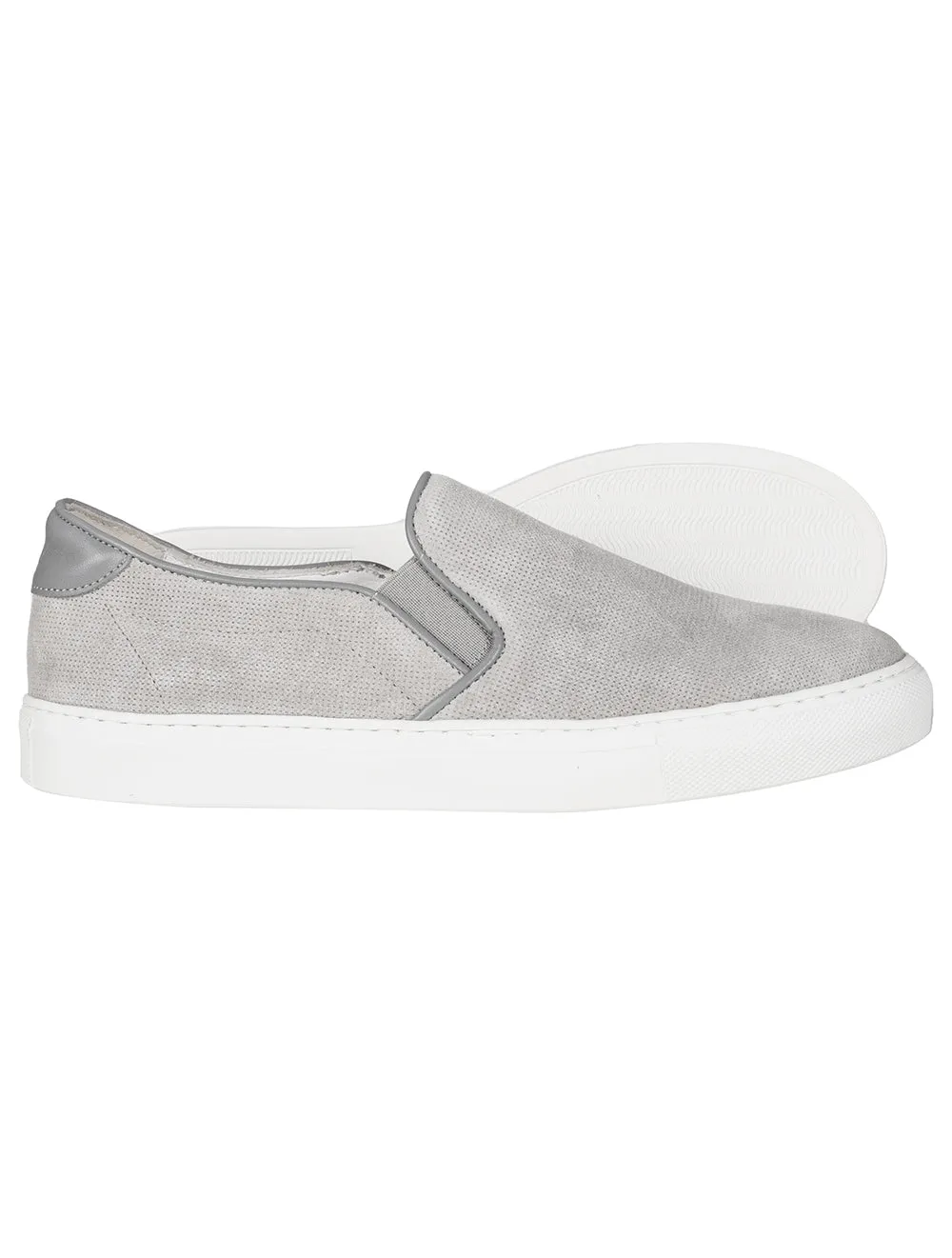 Stevens Slip-On Sneaker Hellgrau