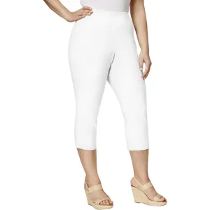 Style & Co. Damen Plus Bequem Bund Jegging Capri Jeans