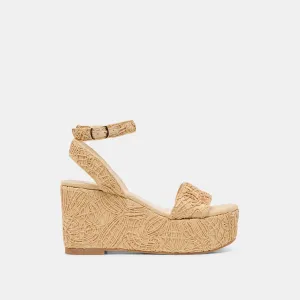 TALISA KEILABSÄTZE NATUR MACRAMÉ