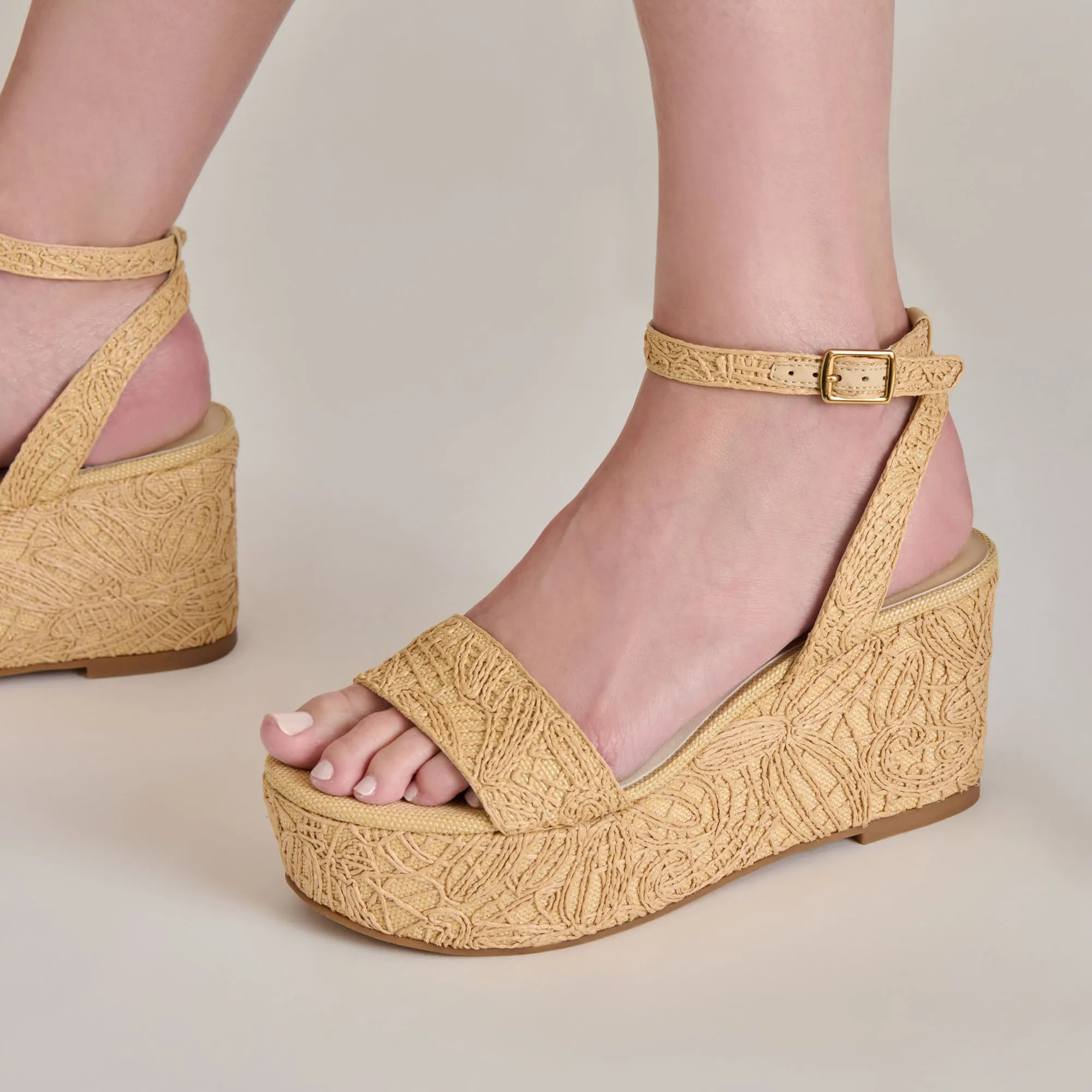 TALISA KEILABSÄTZE NATUR MACRAMÉ