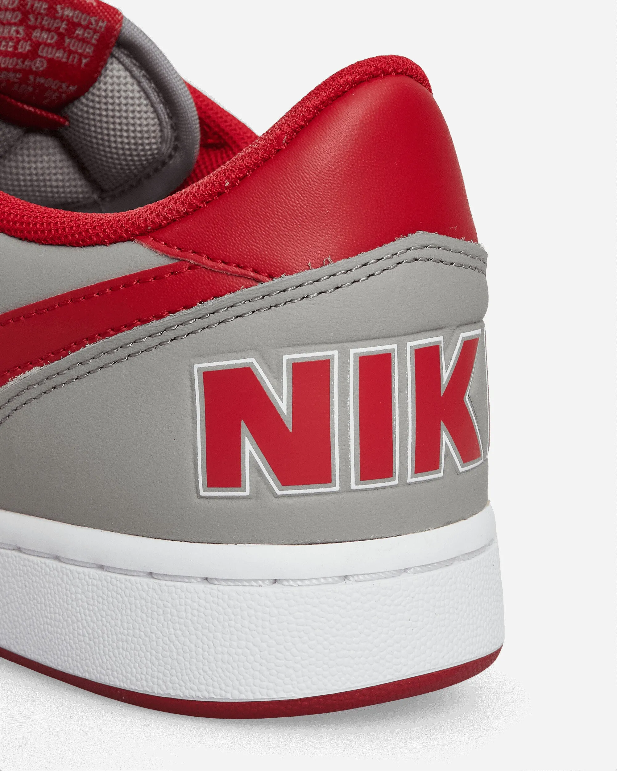Terminator Low Sneakers Mittelgrau / Varsity Rot