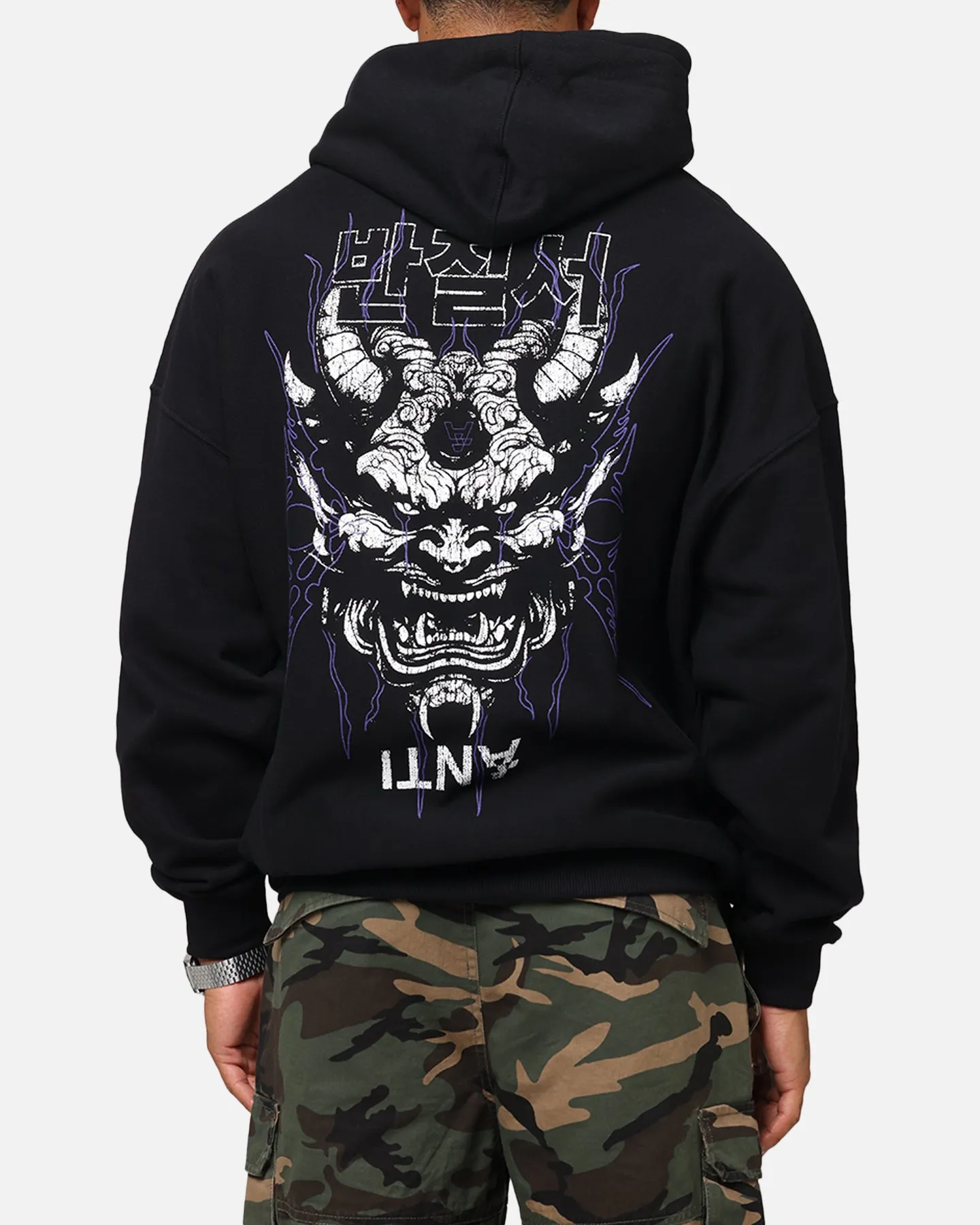 Die Anti-Order Agma Boxy Hoodie Schwarz