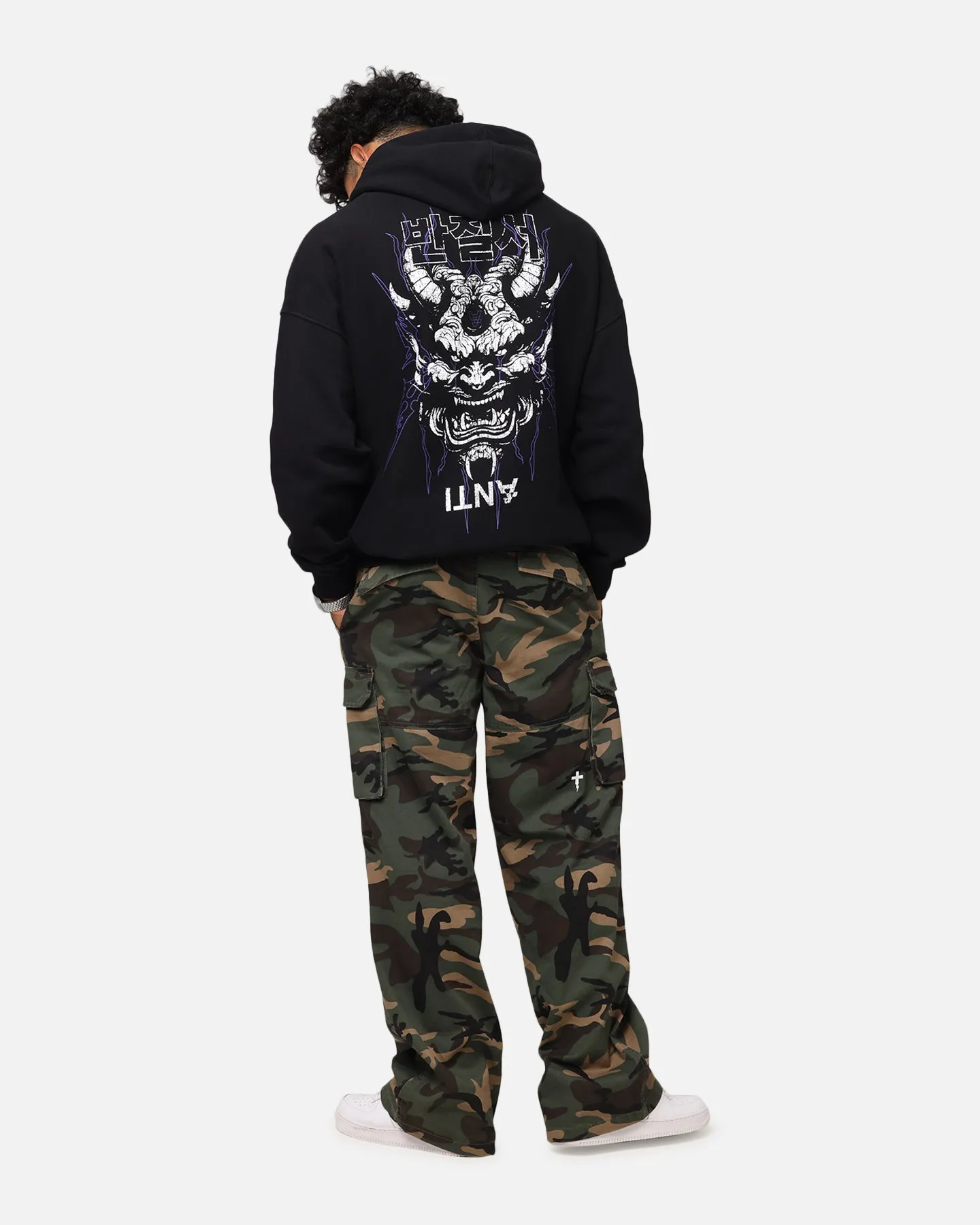 Die Anti-Order Agma Boxy Hoodie Schwarz