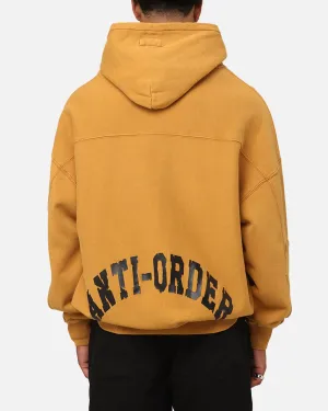 Die Anti-Order Archetyp Boxy Hoodie Senf