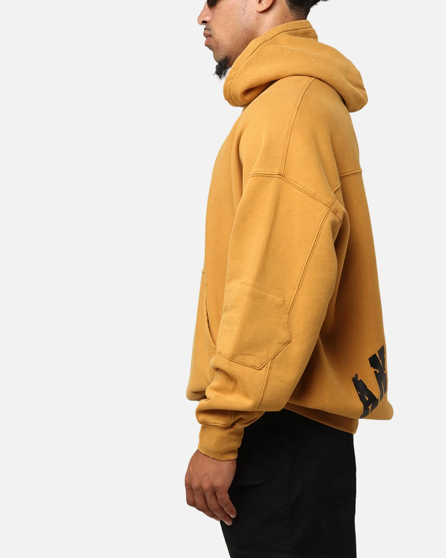 Die Anti-Order Archetyp Boxy Hoodie Senf