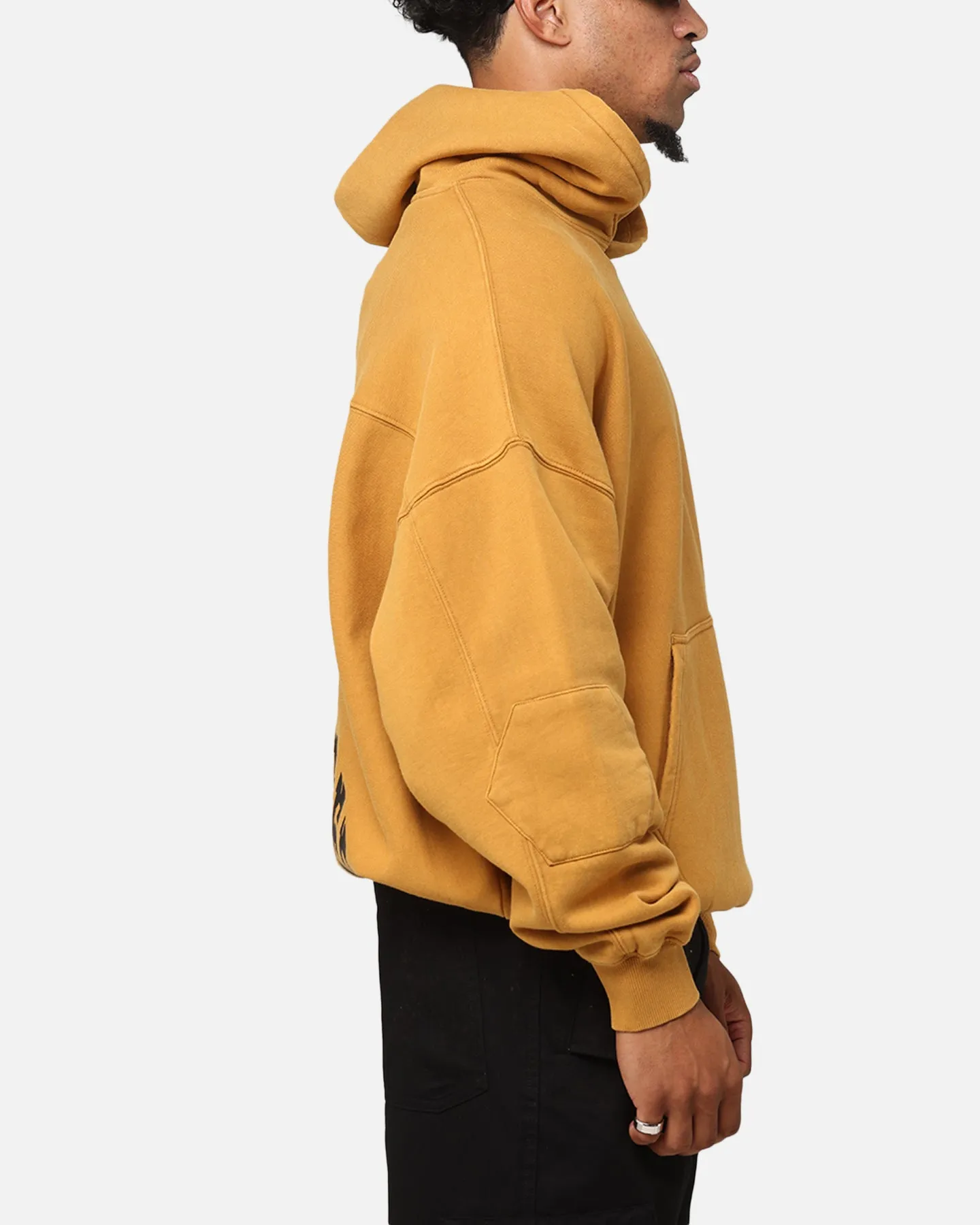 Die Anti-Order Archetyp Boxy Hoodie Senf