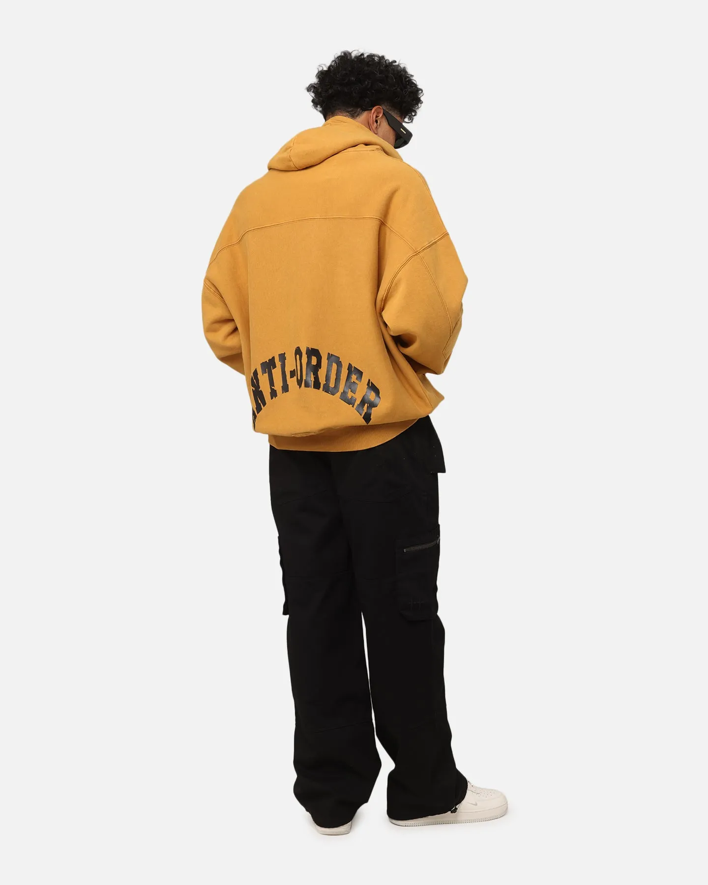 Die Anti-Order Archetyp Boxy Hoodie Senf