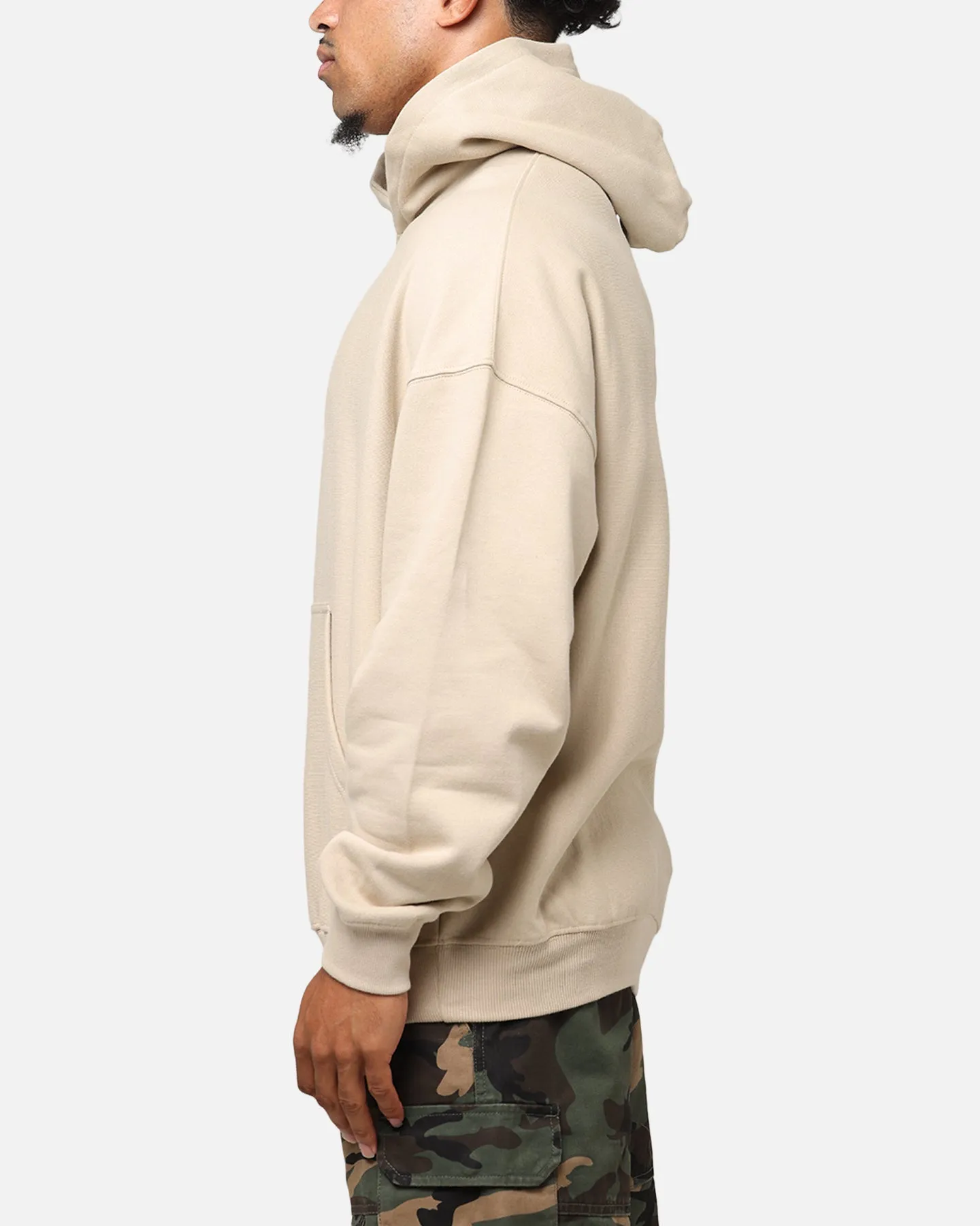 Der Anti-Order-Dimension Boxy Hoodie Stein