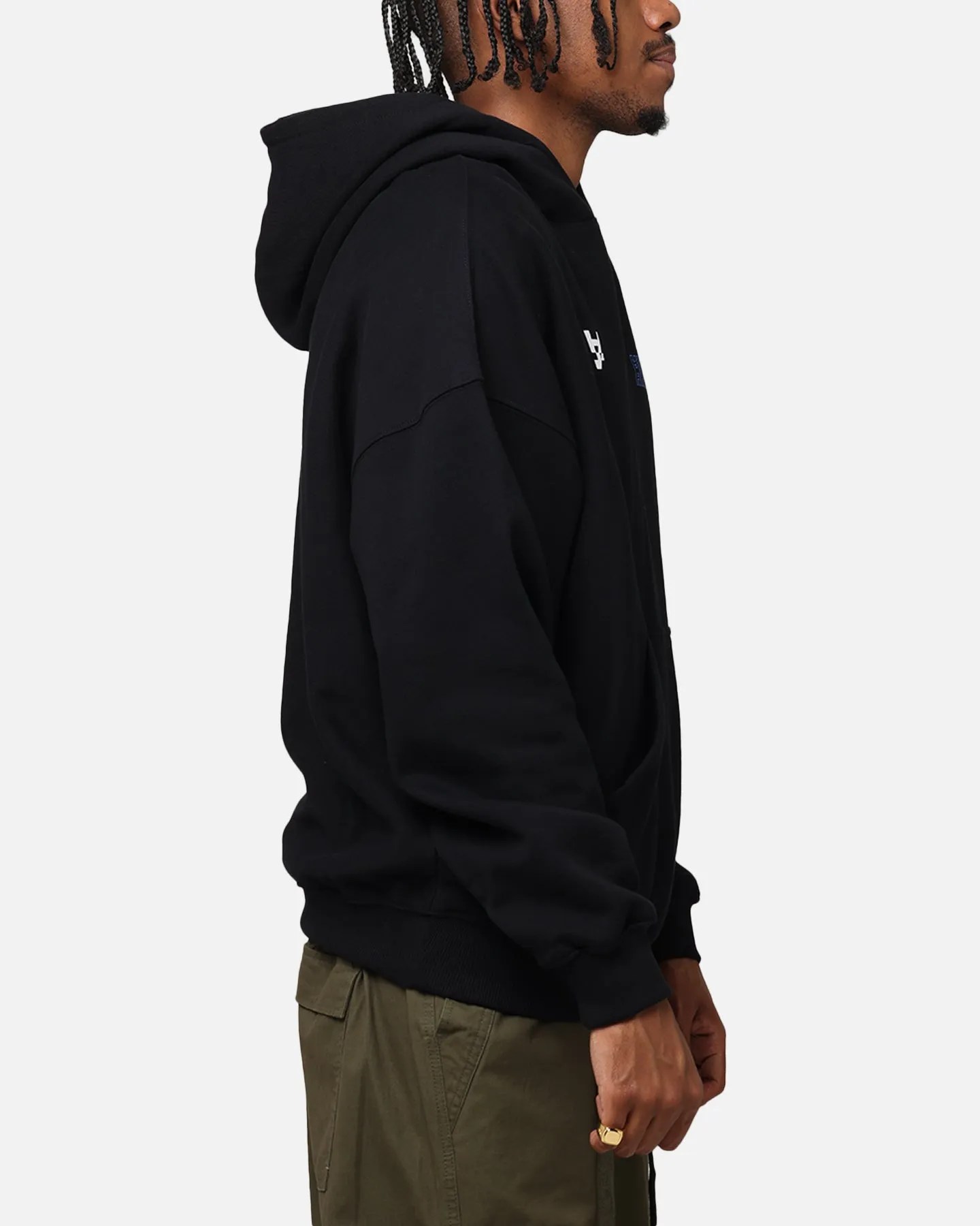 Die Anti-Order-Freedom-Boxy-Hoodie Schwarz