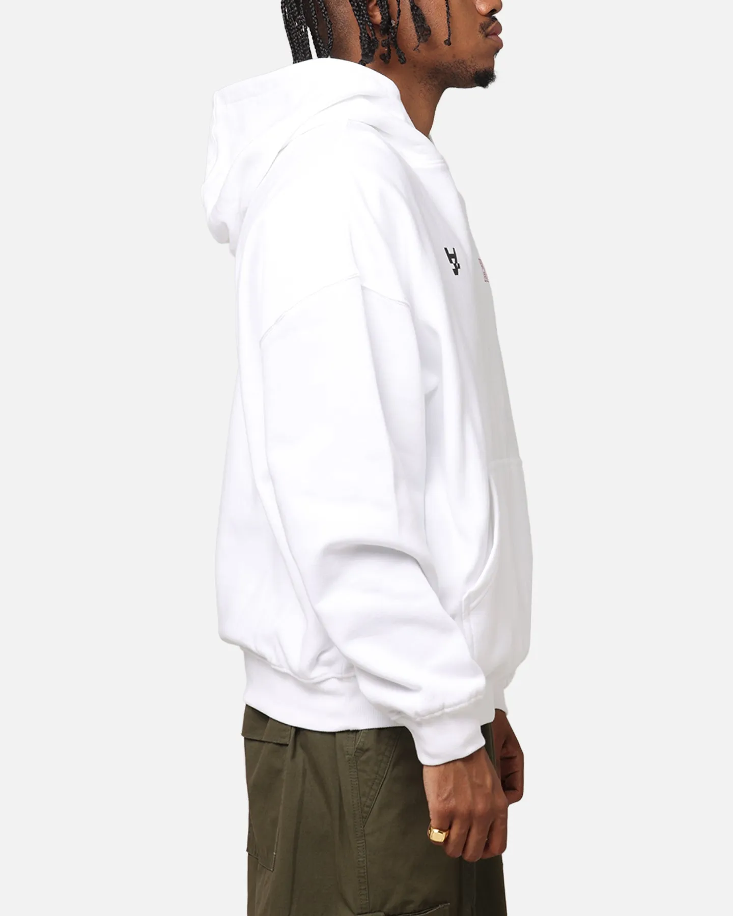 Die Anti-Order-Freedom-Boxy-Hoodie Weiß